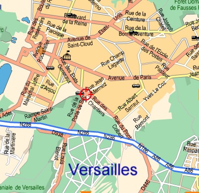 plan d'acc&egrave;s